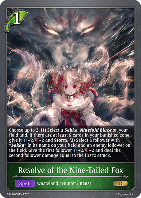 Resolve of the Nine-Tailed Fox - BP-13: Worldreaver's Descent & Dominion of Darkness