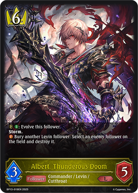 Albert, Thunderous Doom - BP-13: Worldreaver's Descent & Dominion of Darkness