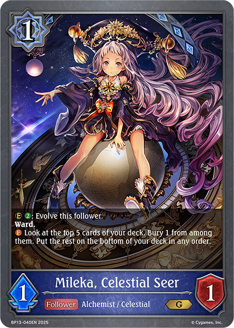 Mileka, Celestial Seer - BP-13: Worldreaver's Descent & Dominion of Darkness