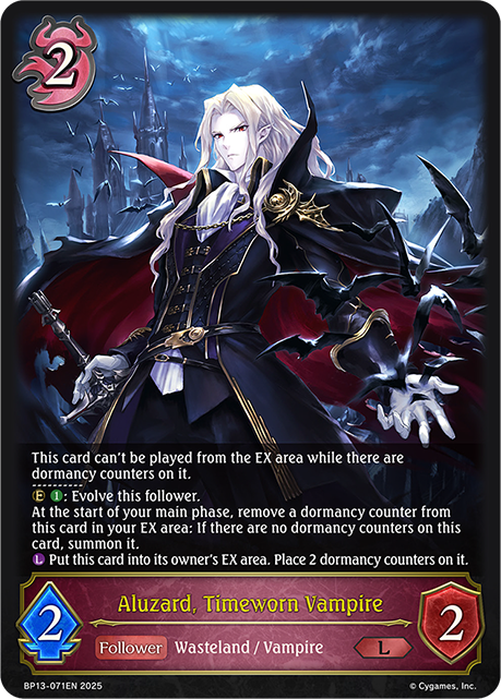 Aluzard, Timeworn Vampire - BP-13: Worldreaver's Descent & Dominion of Darkness