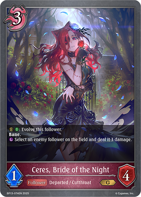 Ceres, Bride of the Night - BP-13: Worldreaver's Descent & Dominion of Darkness