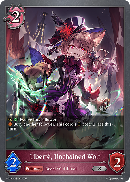 Liberté, Unchained Wolf - BP-13: Worldreaver's Descent & Dominion of Darkness