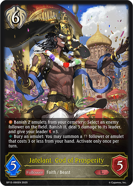Jatelant, God of Prosperity - BP-13: Worldreaver's Descent & Dominion of Darkness