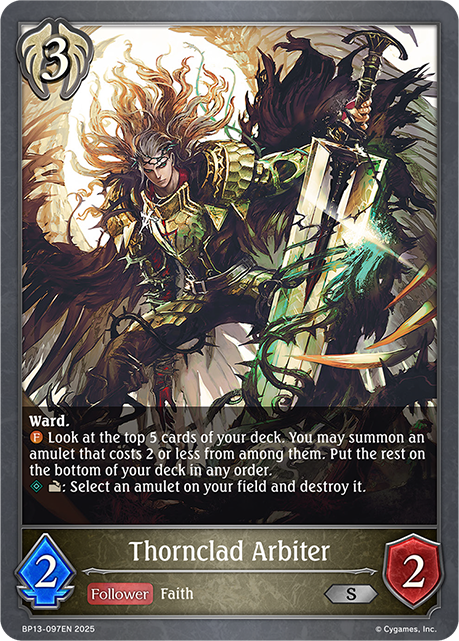 Thornclad Arbiter - BP-13: Worldreaver's Descent & Dominion of Darkness