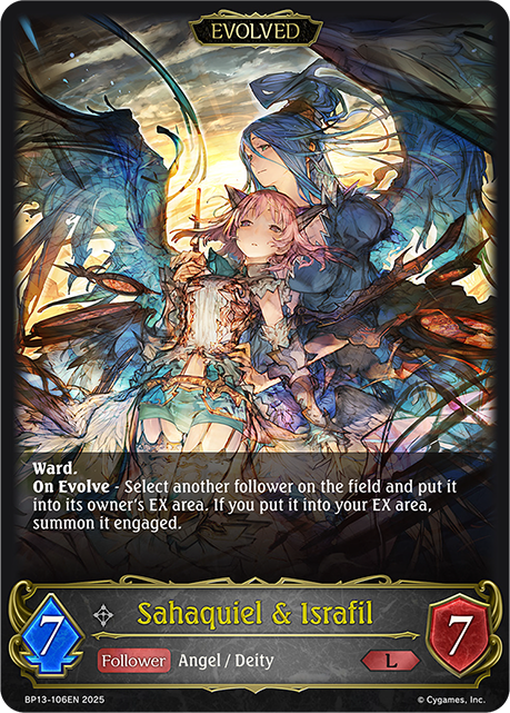 Sahaquiel & Israfil (Evolved) - BP-13: Worldreaver's Descent & Dominion of Darkness