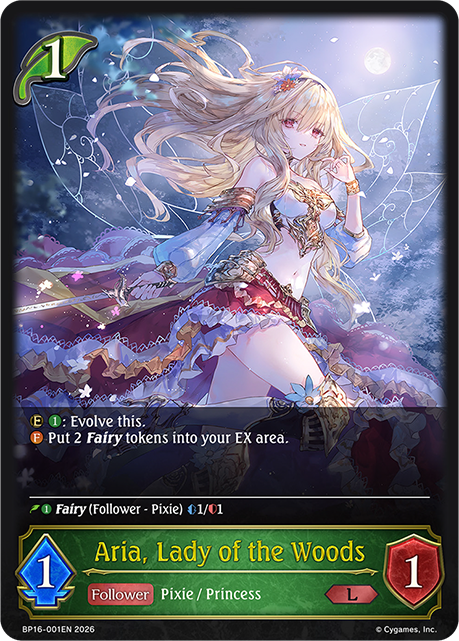 Aria, Lady of the Woods - BP-16: New World Genesis