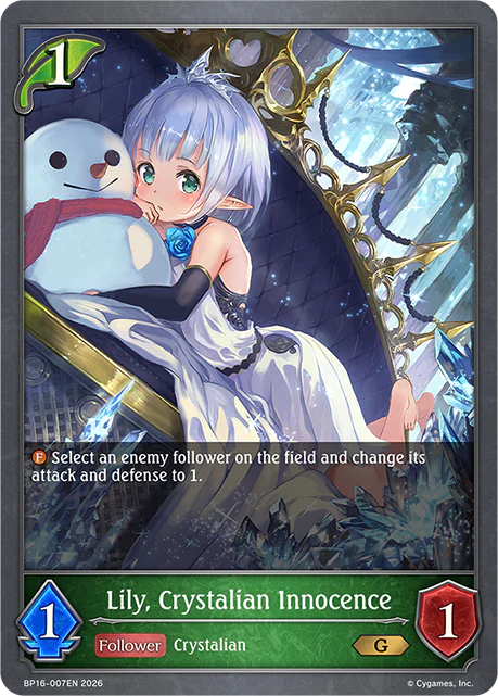 Lily, Crystalian Innocence - BP-16: New World Genesis