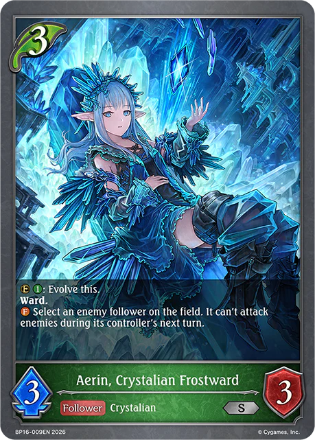 Aerin, Crystalian Frostward - BP-16: New World Genesis