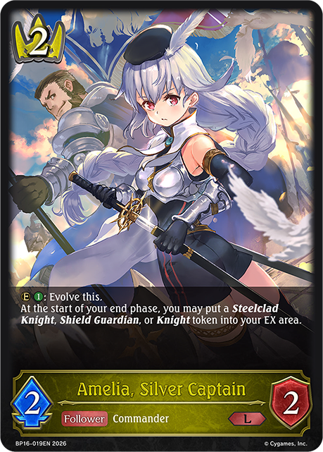 Amelia, Silver Captain - BP-16: New World Genesis