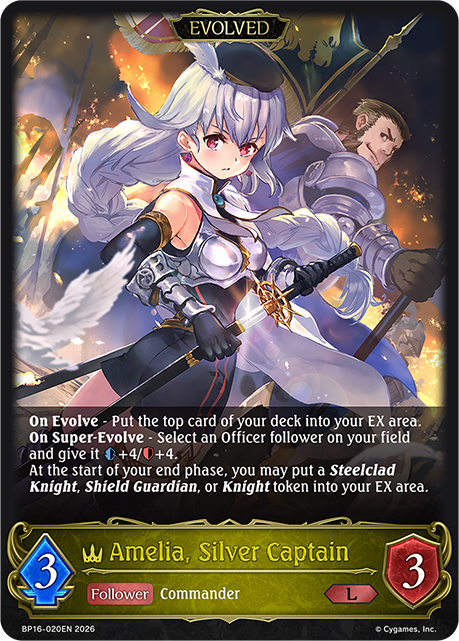Amelia, Silver Captain (Evolved) - BP-16: New World Genesis