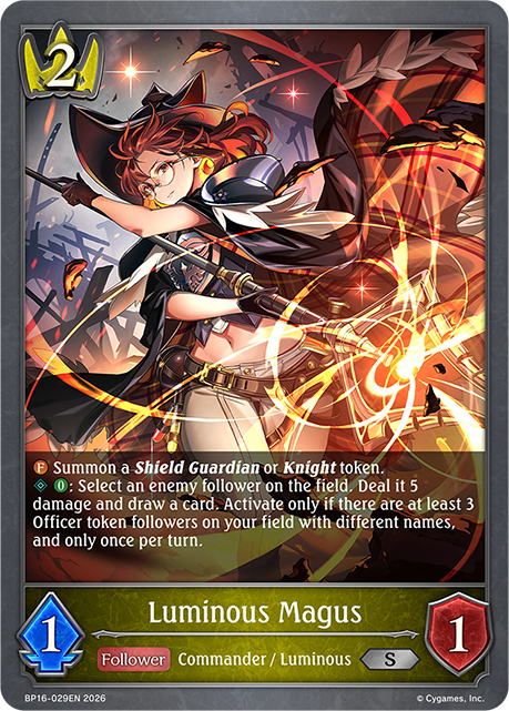 Luminous Magus - BP-16: New World Genesis