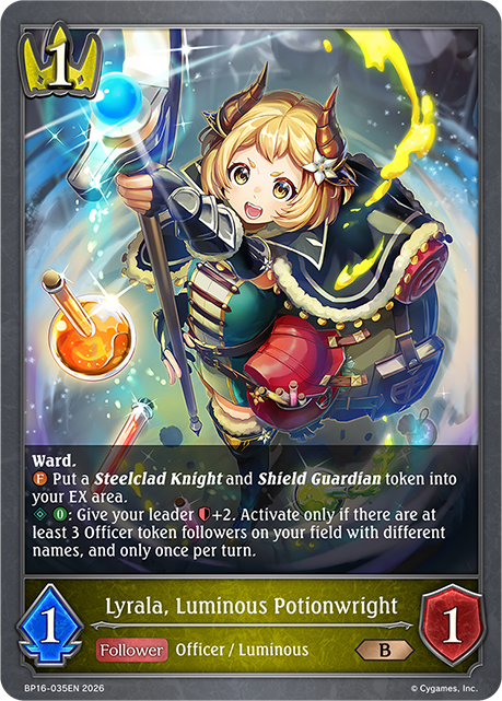 Lyrala, Luminous Potionwright - BP-16: New World Genesis