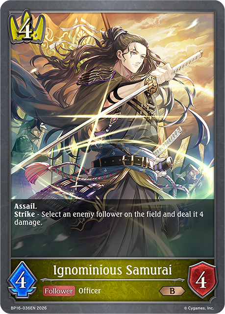 Ignominious Samurai - BP-16: New World Genesis