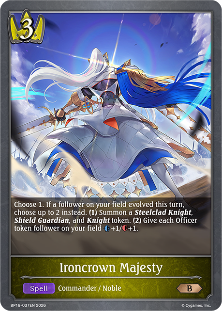 Ironcrown Majesty - BP-16: New World Genesis