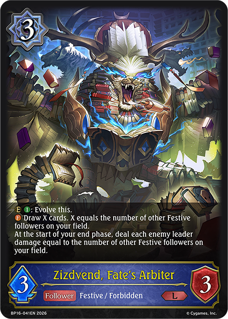 Zizdvend, Fate's Arbiter - BP-16: New World Genesis