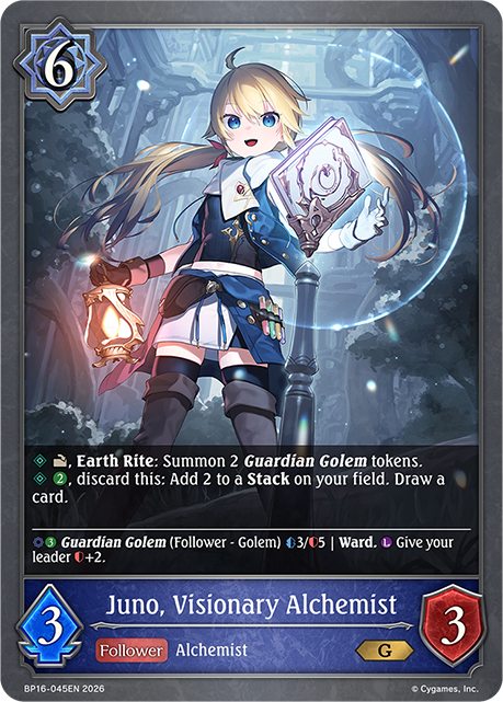 Juno, Visionary Alchemist - BP-16: New World Genesis