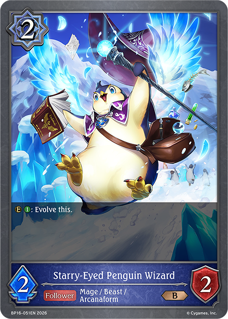 Starry-Eyed Penguin Wizard - BP-16: New World Genesis