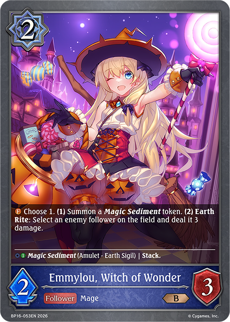 Emmylou, Witch of Wonder - BP-16: New World Genesis