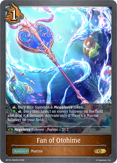 Fan of Otohime - BP-16: New World Genesis