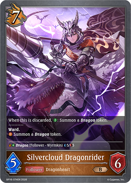 Silvercloud Dragonrider - BP-16: New World Genesis