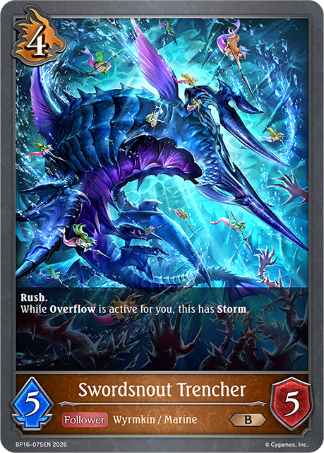 Swordsnout Trencher - BP-16: New World Genesis