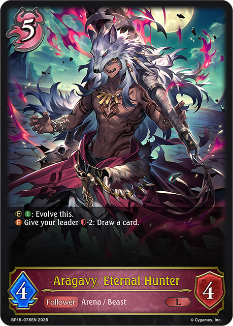Aragavy, Eternal Hunter - BP-16: New World Genesis
