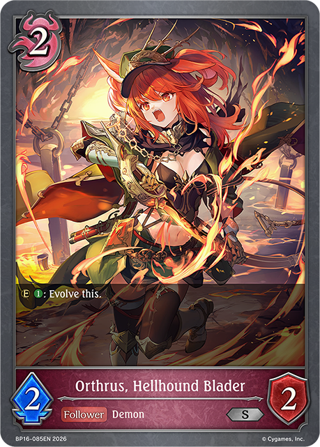 Orthrus, Hellhound Blader - BP-16: New World Genesis