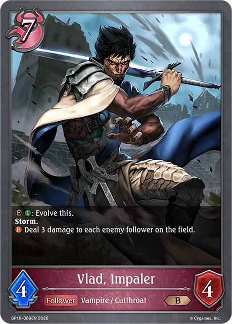 Vlad, Impaler - BP-16: New World Genesis