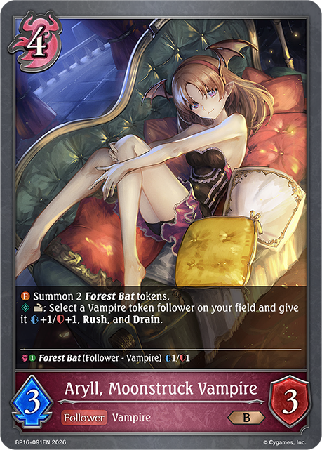 Aryll, Moonstruck Vampire - BP-16: New World Genesis