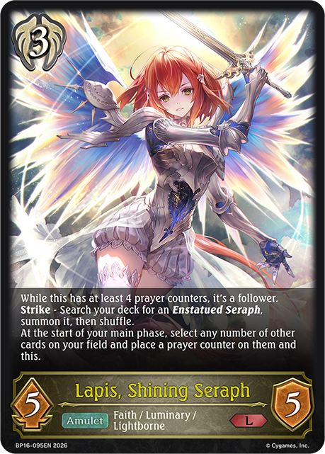 Lapis, Shining Seraph - BP-16: New World Genesis