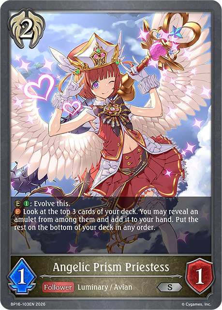 Angelic Prism Priestess - BP-16: New World Genesis