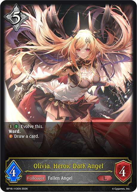 Olivia, Heroic Dark Angel - BP-16: New World Genesis