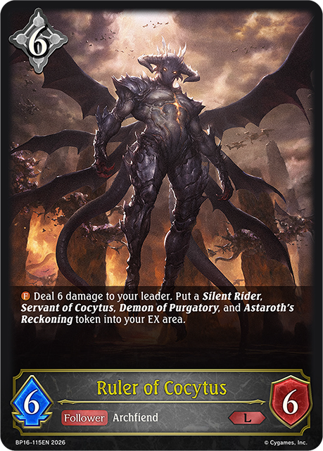 Ruler of Cocytus - BP-16: New World Genesis