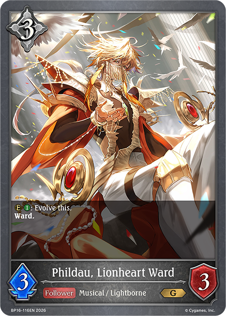 Phildau, Lionheart Ward - BP-16: New World Genesis