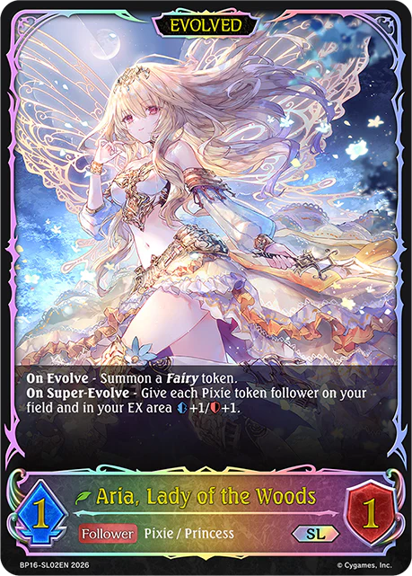 Aria, Lady of the Woods (Evolved) - BP-16: New World Genesis