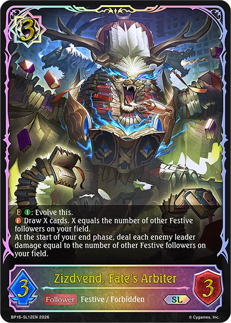 Zizdvend, Fate's Arbiter - BP-16: New World Genesis