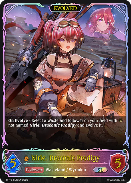 Nirle, Draconic Prodigy (Evolved) - BP-16: New World Genesis