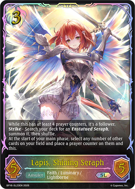 Lapis, Shining Seraph - BP-16: New World Genesis