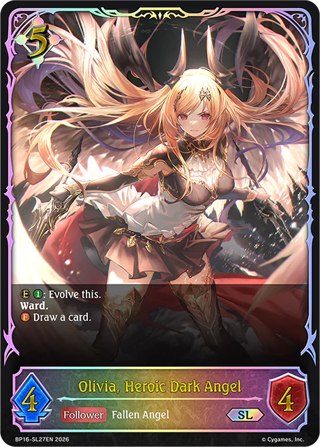 Olivia, Heroic Dark Angel - BP-16: New World Genesis
