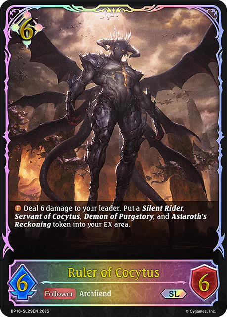 Ruler of Cocytus - BP-16: New World Genesis