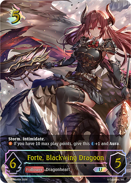 Forte, Blackwing Dragoon - BP-16: New World Genesis