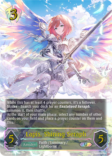 Lapis, Shining Seraph - BP-16: New World Genesis