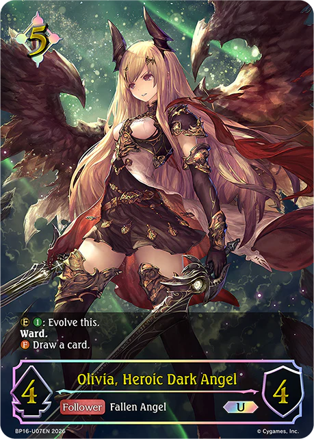Olivia, Heroic Dark Angel - BP-16: New World Genesis