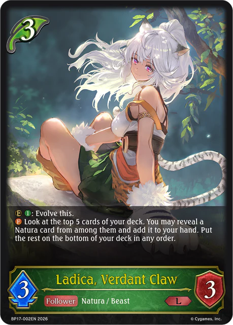 Ladica, Verdant Claw - BP-17: Convergent Destinies