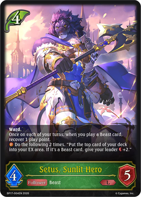 Setus, Sunlit Hero - BP-17: Convergent Destinies