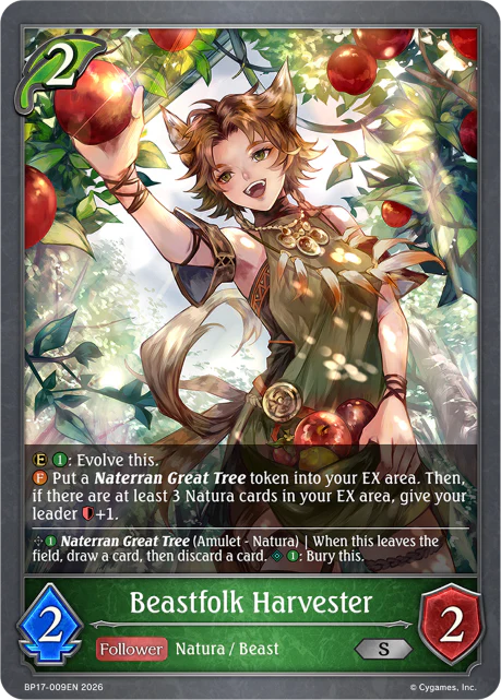 Beastfolk Harvester - BP-17: Convergent Destinies