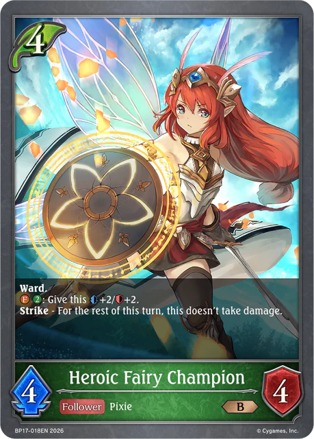 Heroic Fairy Champion - BP-17: Convergent Destinies