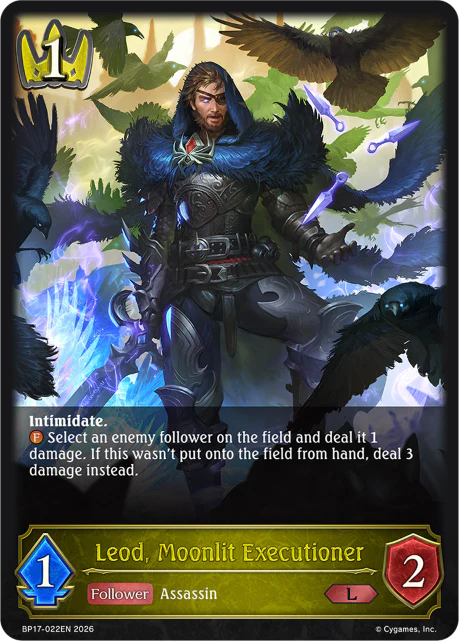 Leod, Moonlit Executioner - BP-17: Convergent Destinies