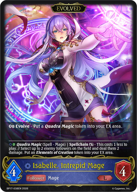 Isabelle, Intrepid Mage (Evolved) - BP-17: Convergent Destinies