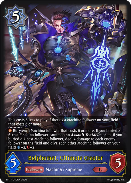 Belphomet, Ultimate Creator - BP-17: Convergent Destinies